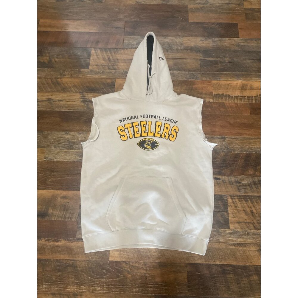 New Era Pittsburgh Steelers Sleeveless‎ hoodie
